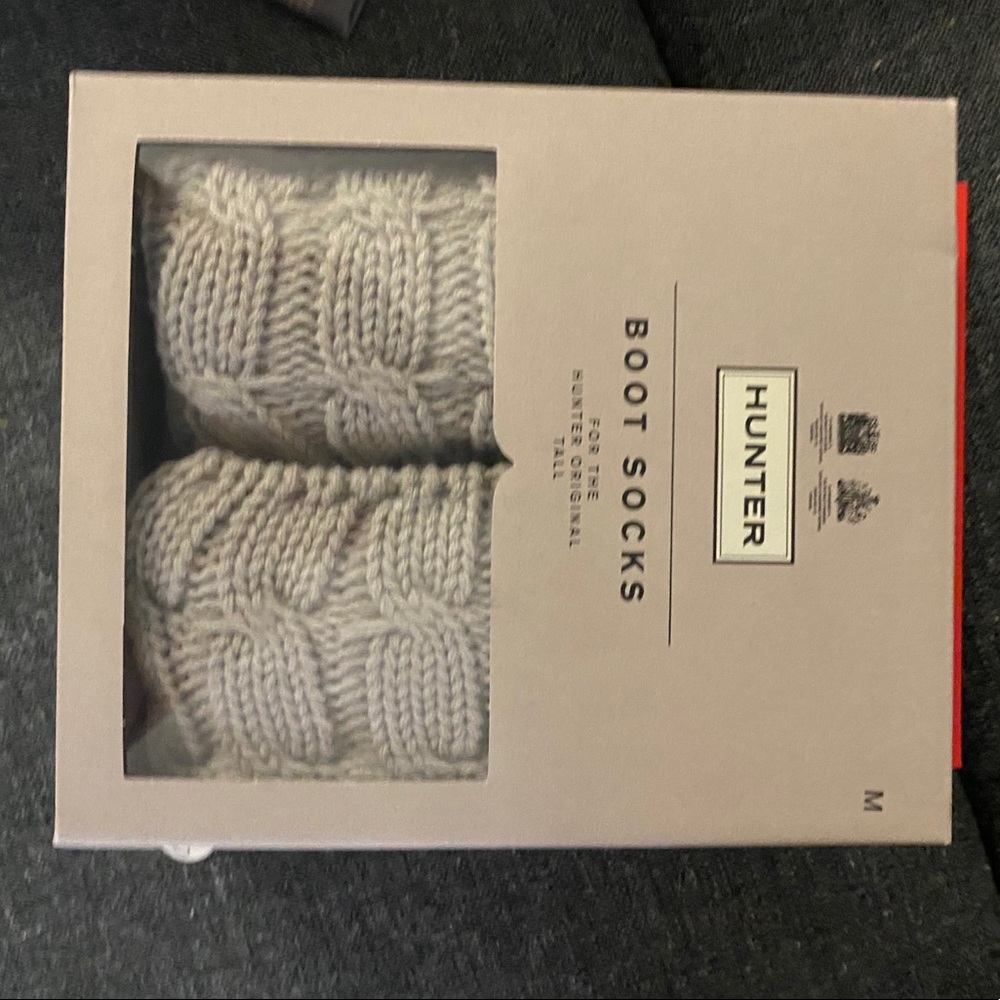 Grey Hunter boot socks